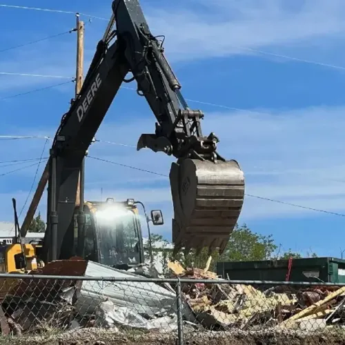 Coal Creek Clean-up (DURING)